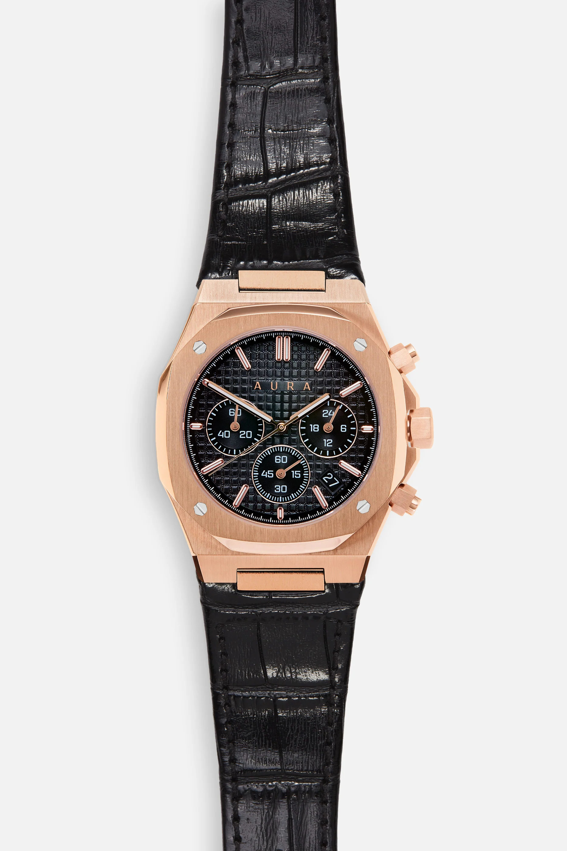Chronograph 001: Rose/Black - Image 3