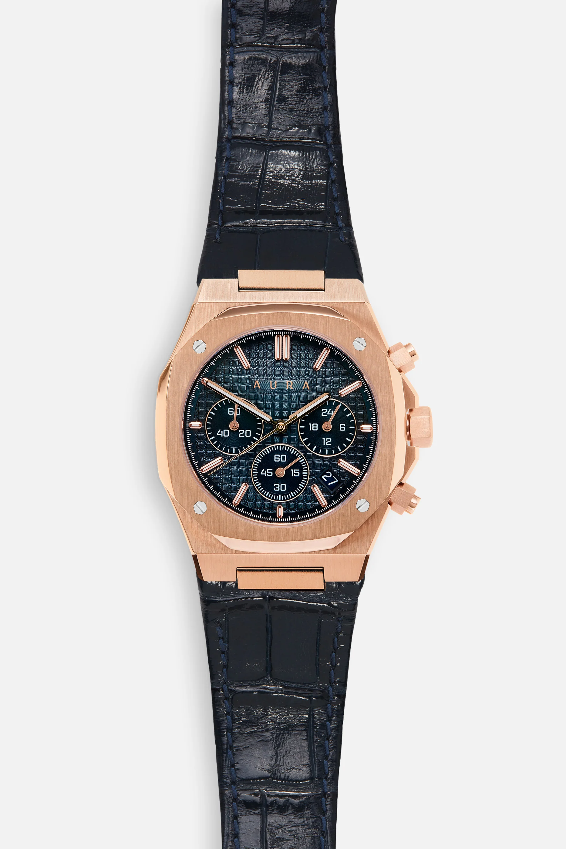 Chronograph 001: Rose/Navy - Image 3