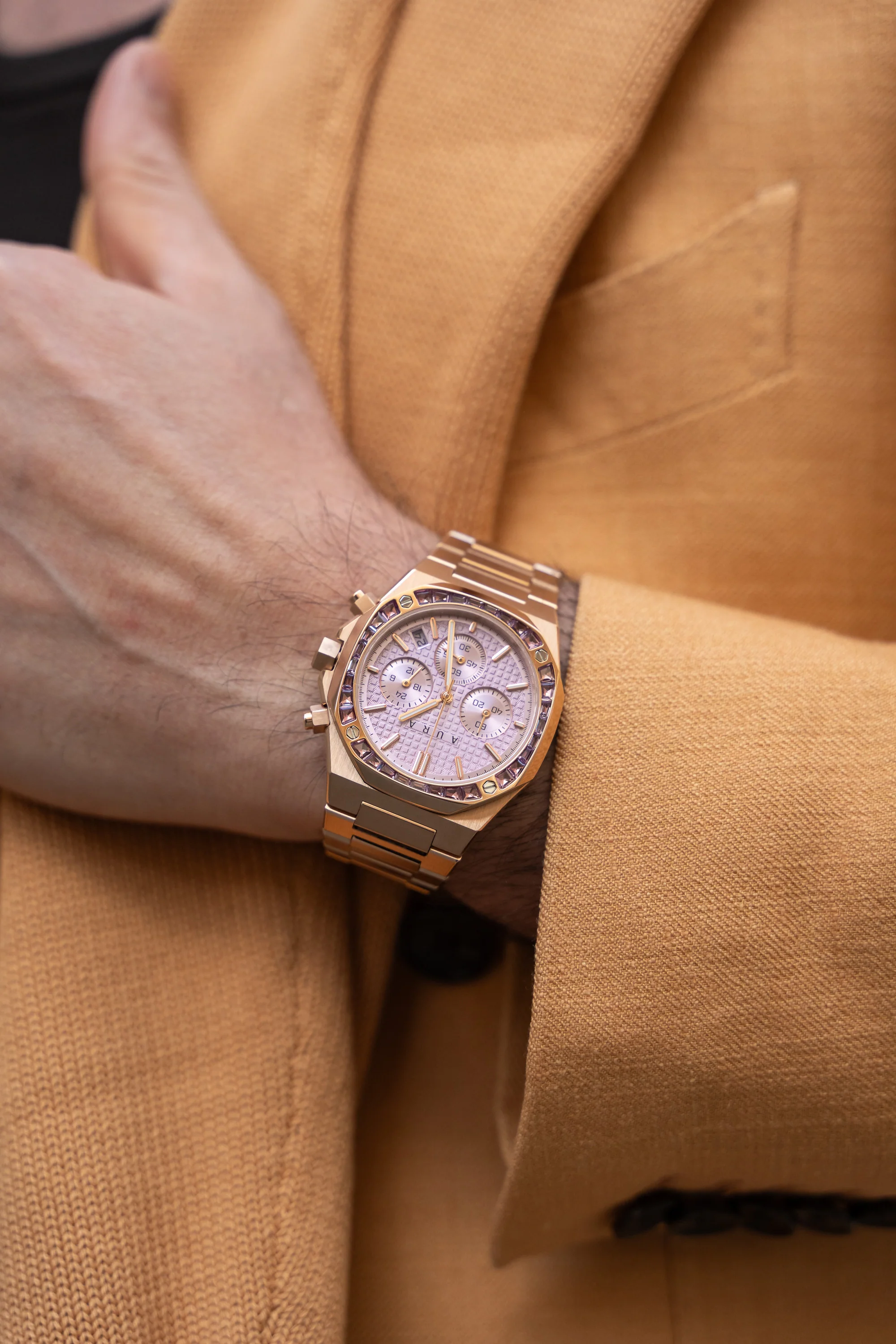 Chronograph 001: Rose/Lilac - Image 8