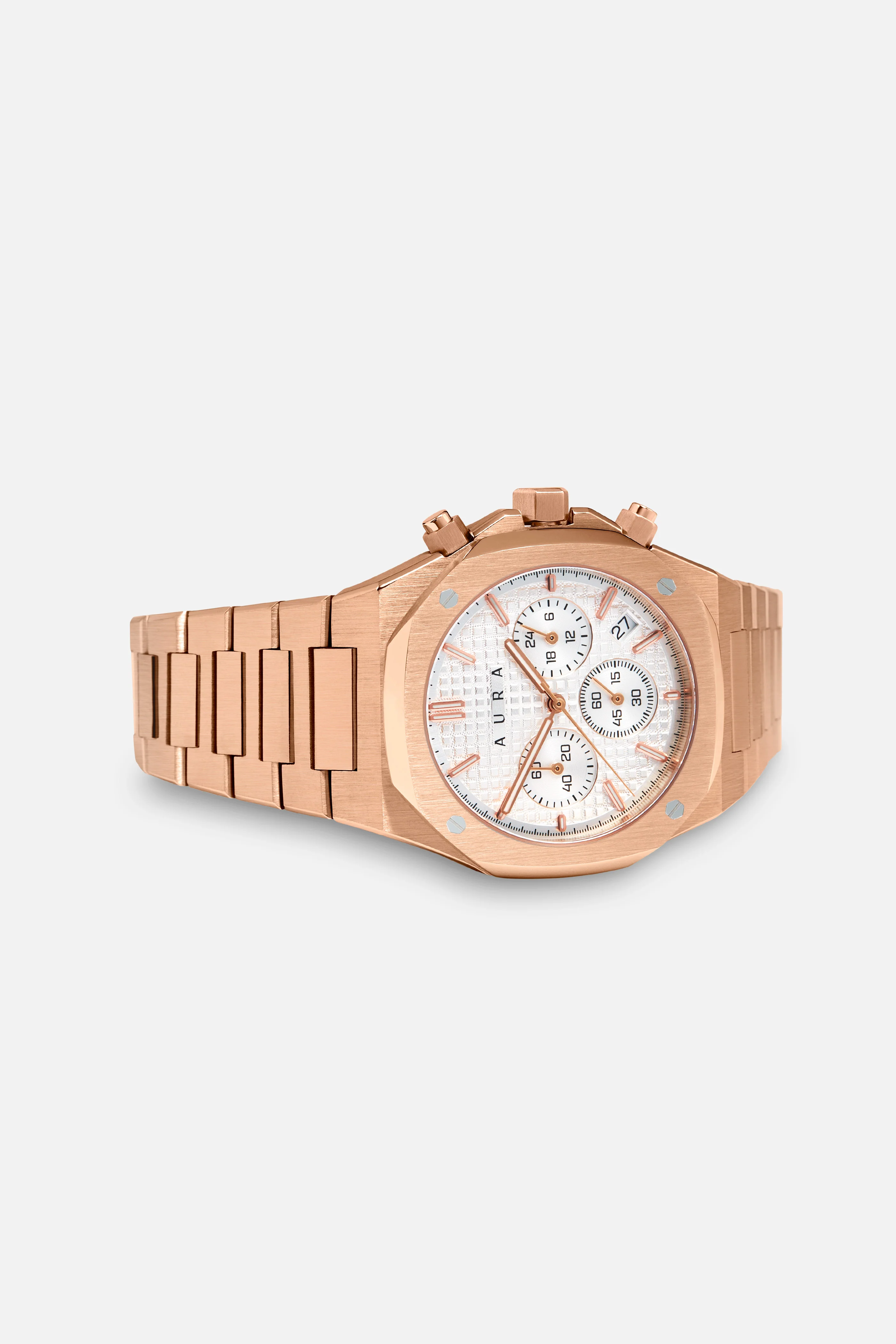 Chronograph 001: Rose/White - Image 3