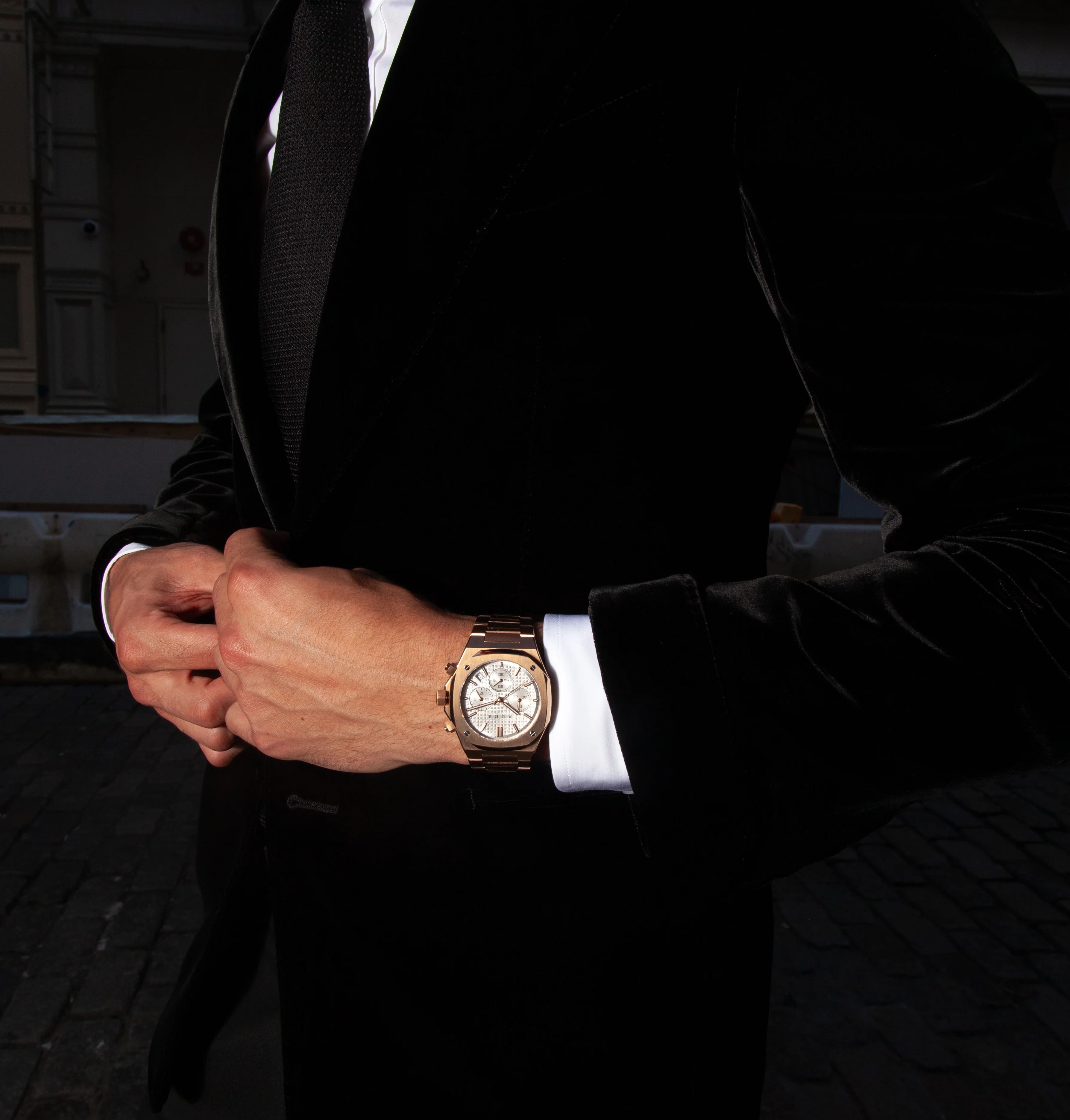 Chronograph 001: Rose/White - Image 8
