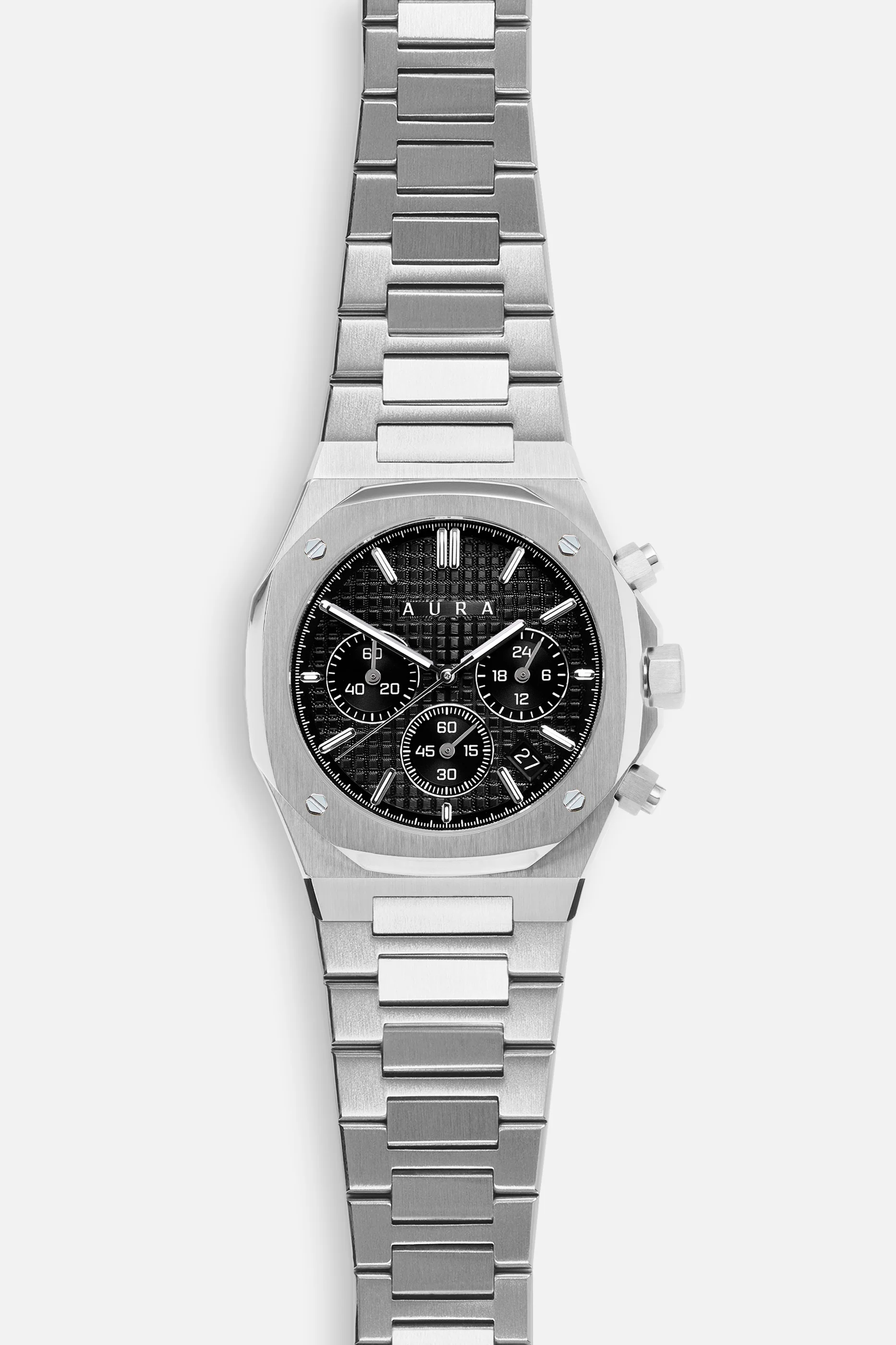Chronograph 001: Steel/Black - Image 4