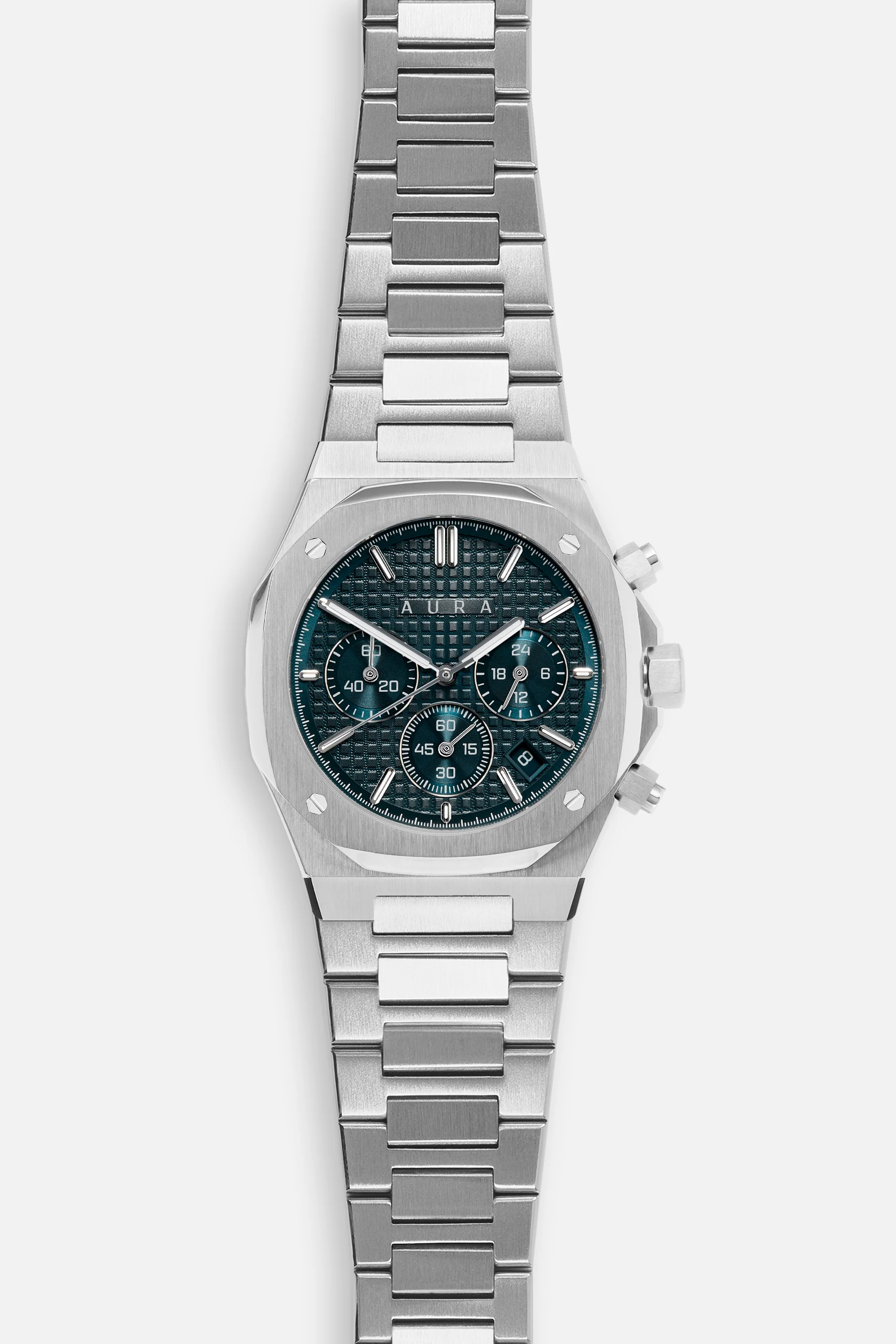 Chronograph 001: Steel/Carribean - Image 3
