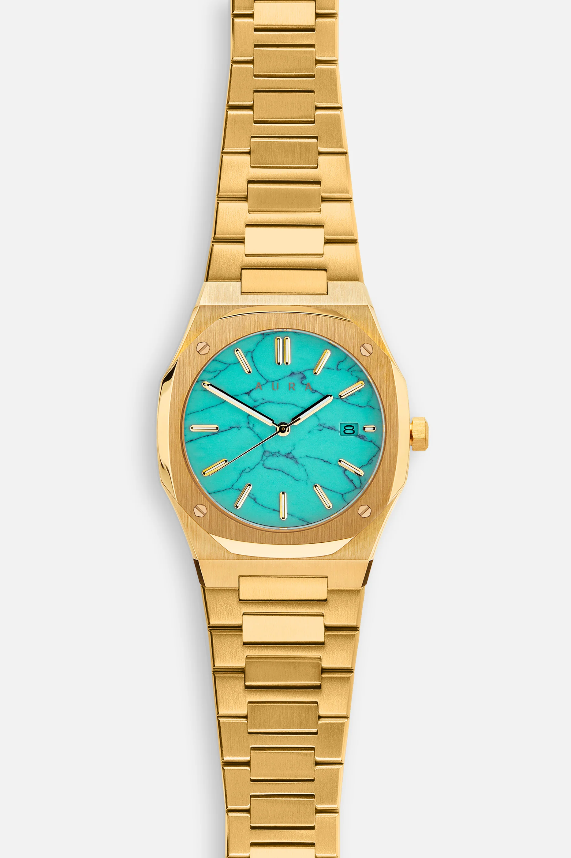 Date 003: Gold/Turquoise - Image 3