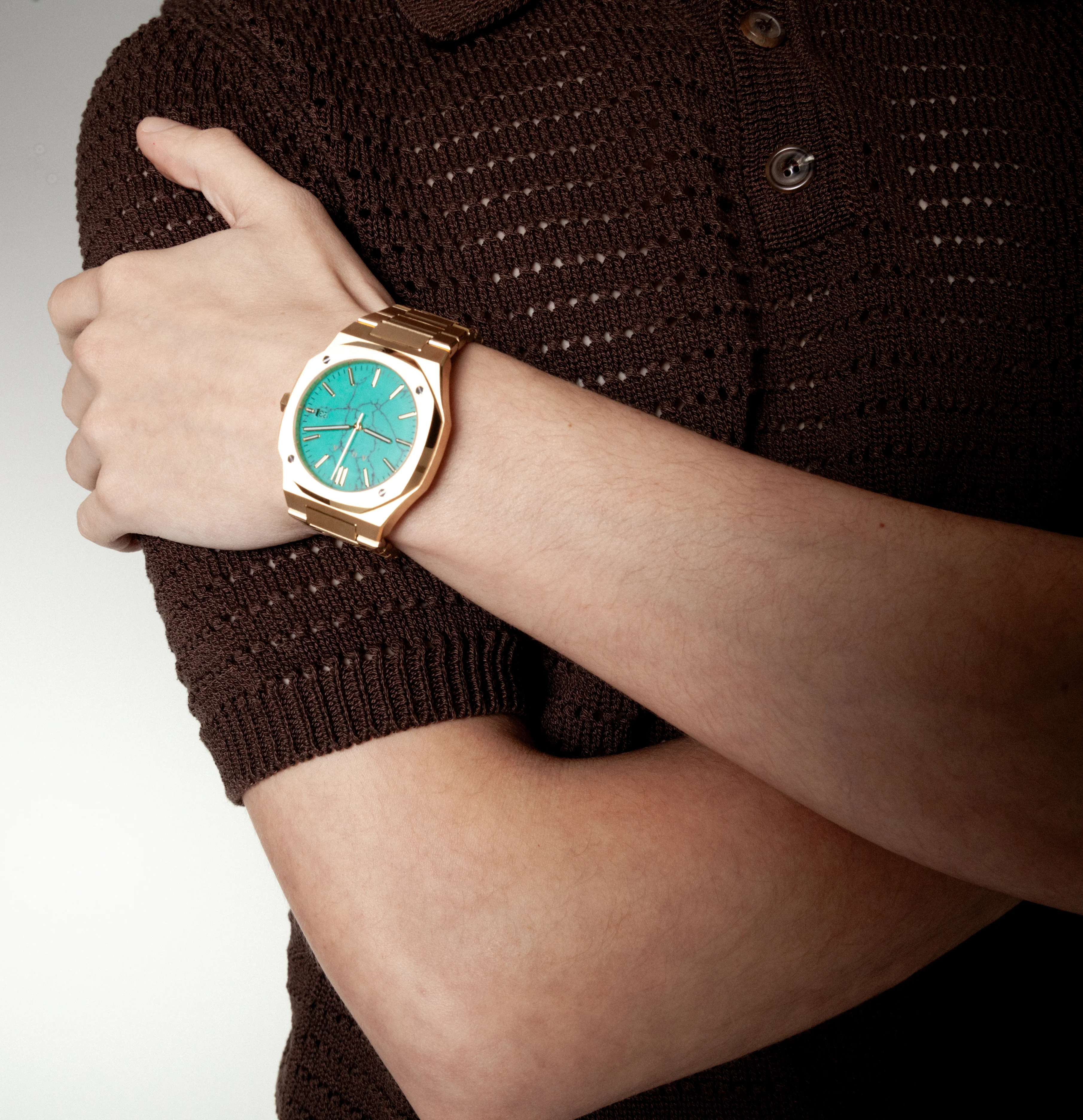 Date 003: Gold/Turquoise - Image 7