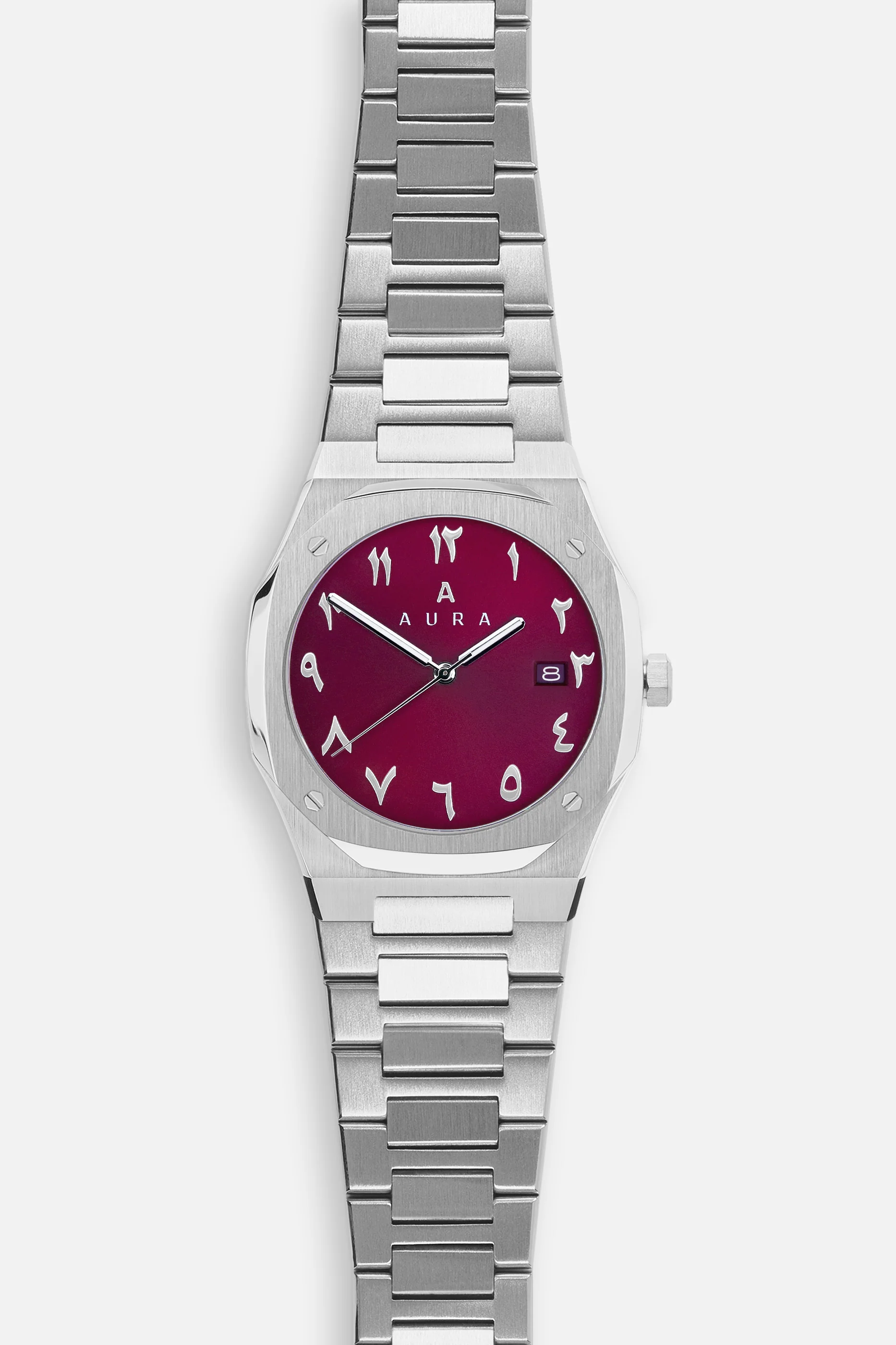 Date 003: Steel/Maroon Arabic - Image 3
