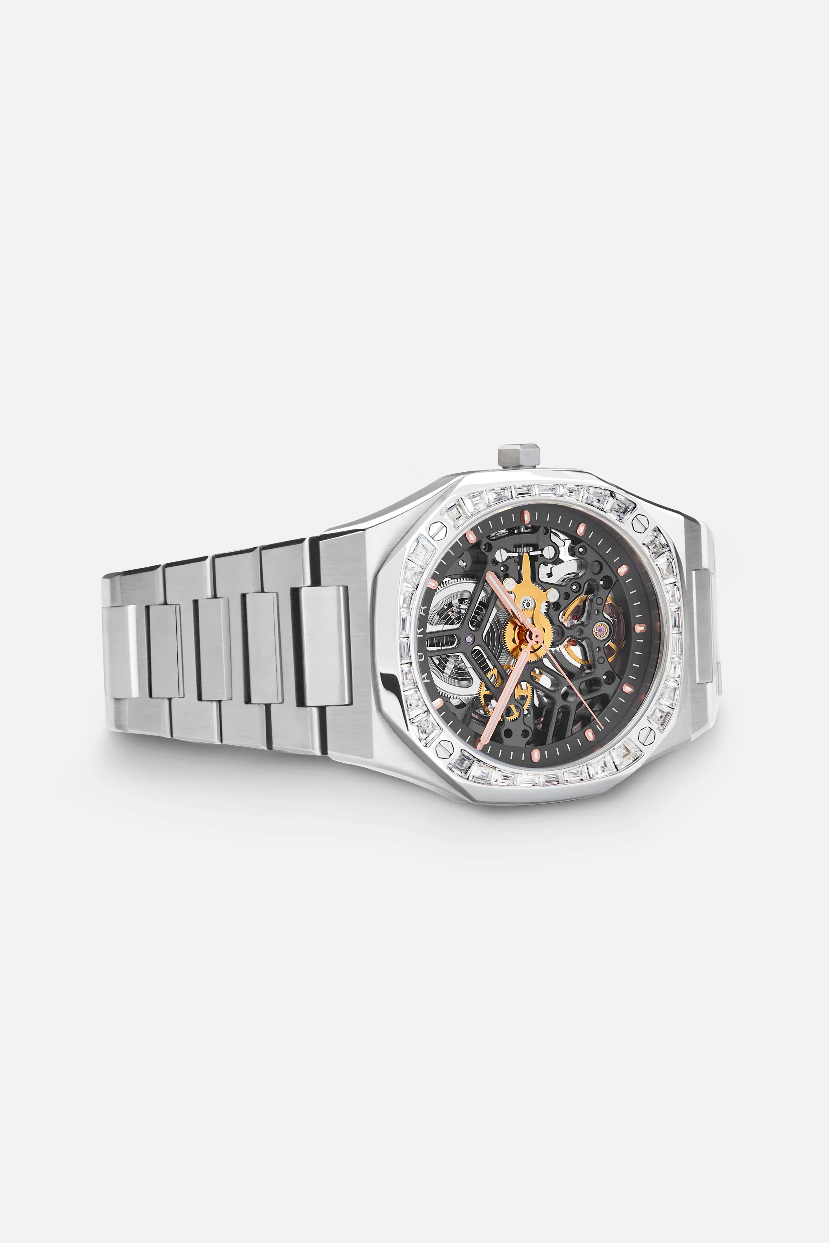 Skeleton 002: Steel/Moissanite - Image 3