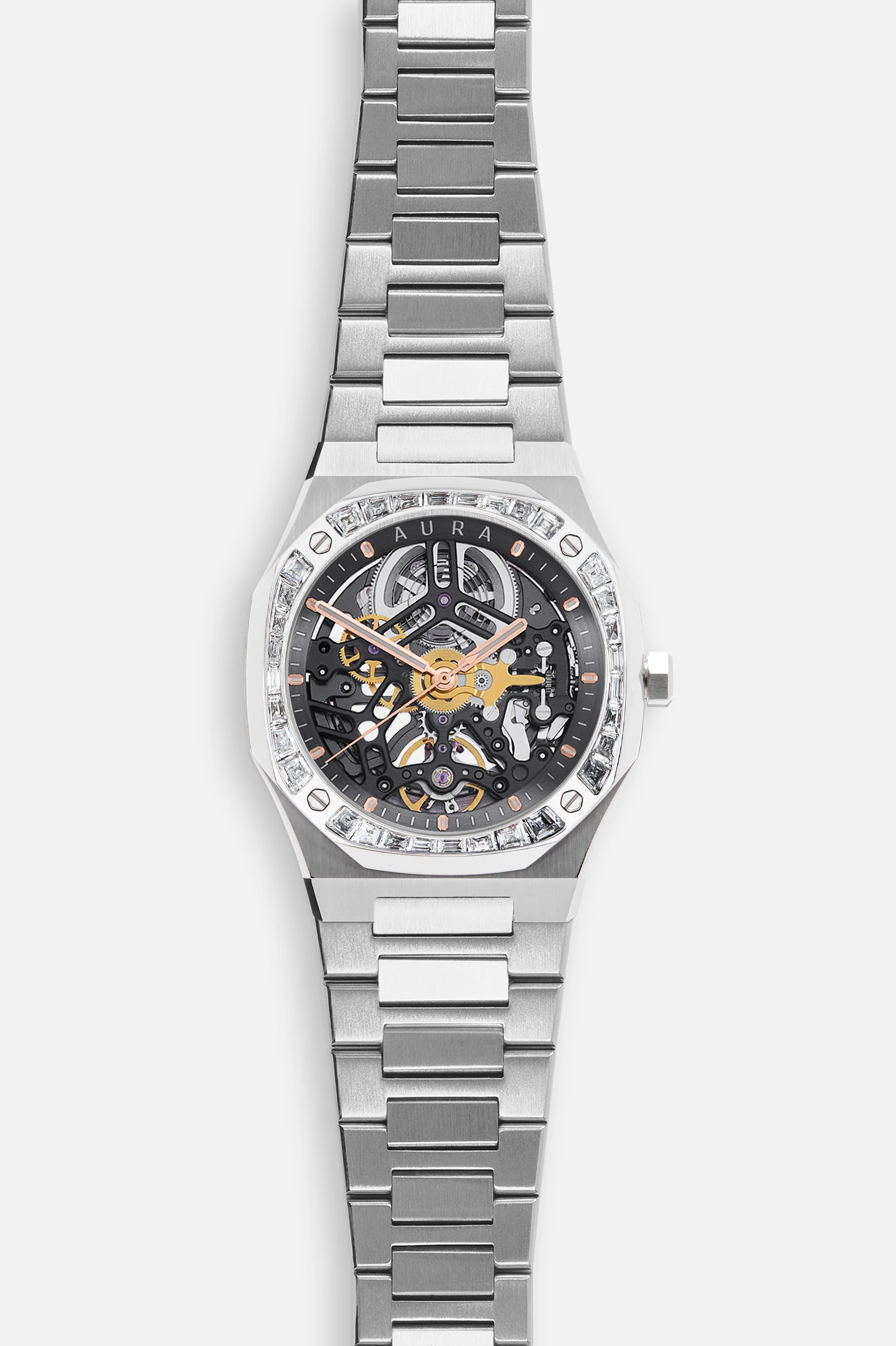 Skeleton 002: Steel/Moissanite - Image 4